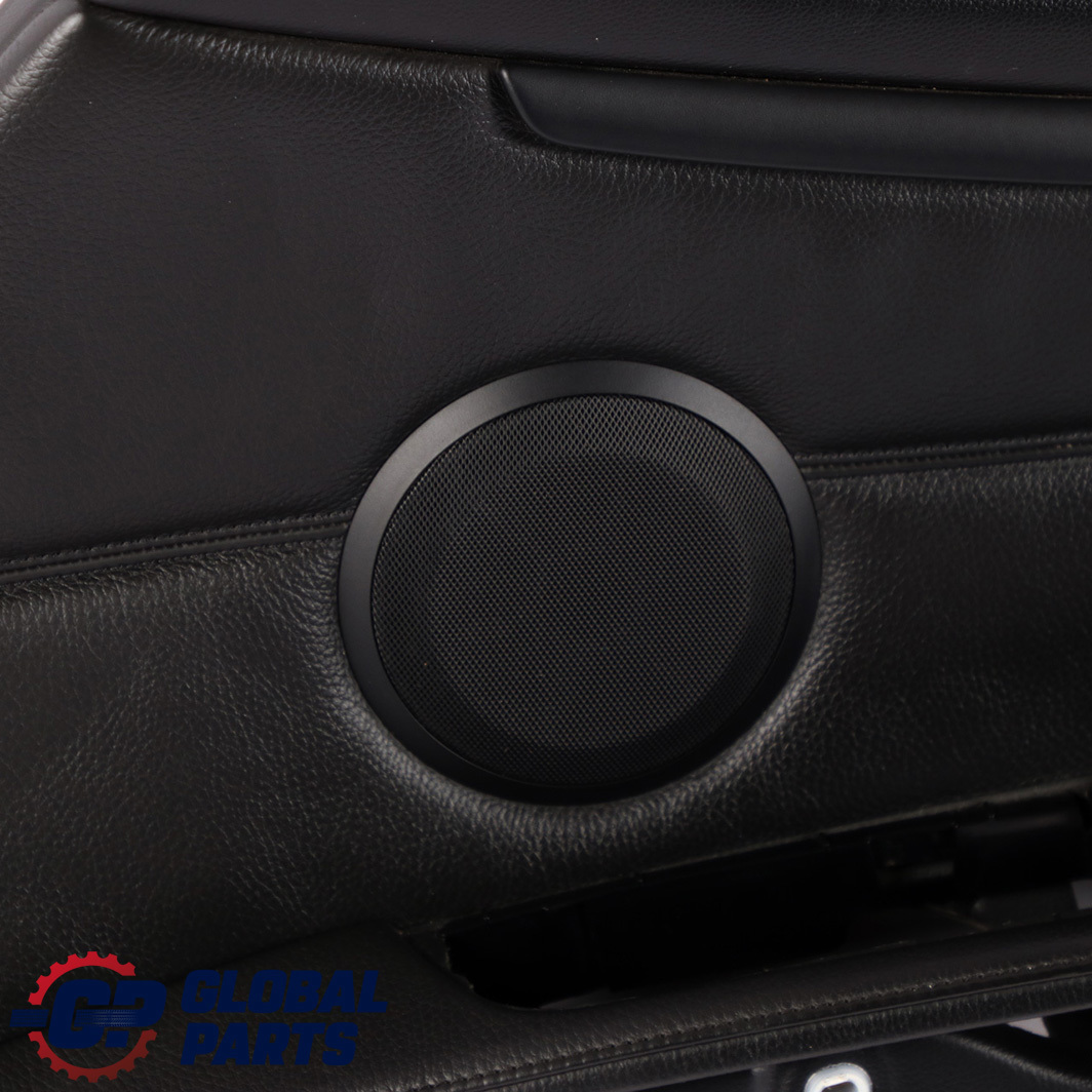 BMW 3 Series E92 E93 Front Right O/S Door Card Lining Trim Panel Black Leather