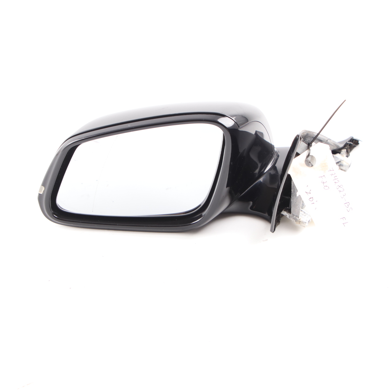 BMW F20 Links Wing Mirror N/S High Gloss Auto Dip Black Sapphire - 475