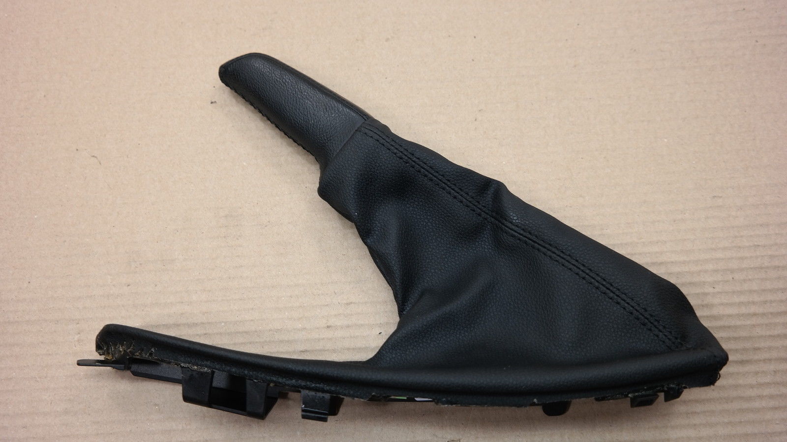 BMW 1 Series E81 E82 E87 E87N E88 Handbrake Lever Cover Leather Black 9142745