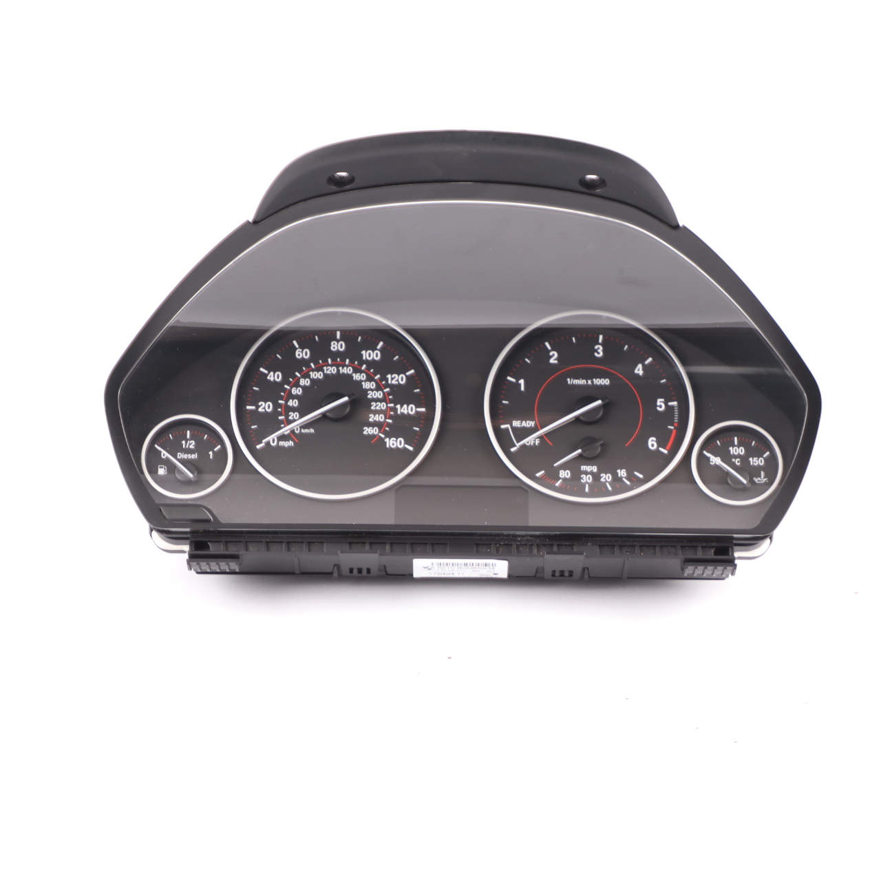 Instrument Cluster BMW F30 F31 Diesel Speedo Clocks Meter Manual MPH 9365934