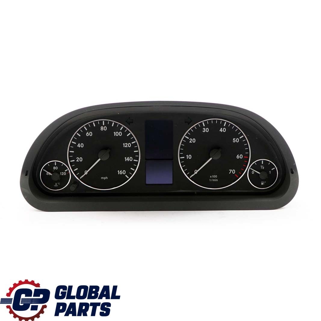 Mercedes-Benz W169 Instrument Cluster Speedo Clocks MPH Automatic A1694403411