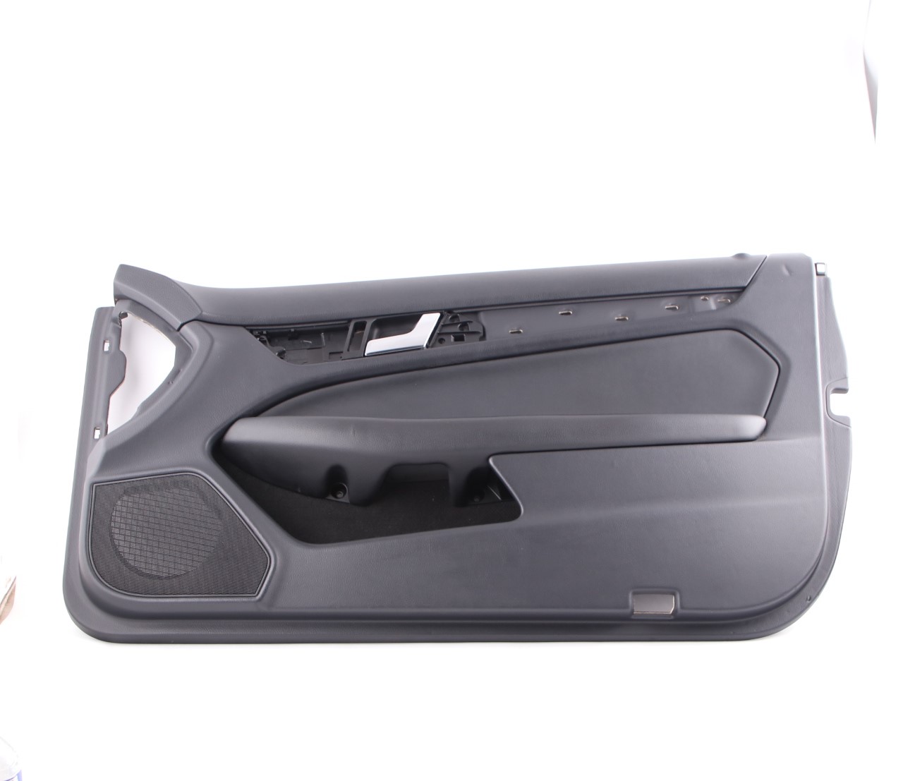 Mercedes C204 Door Card Front Right O/S Trim Panel Cover Black Leather