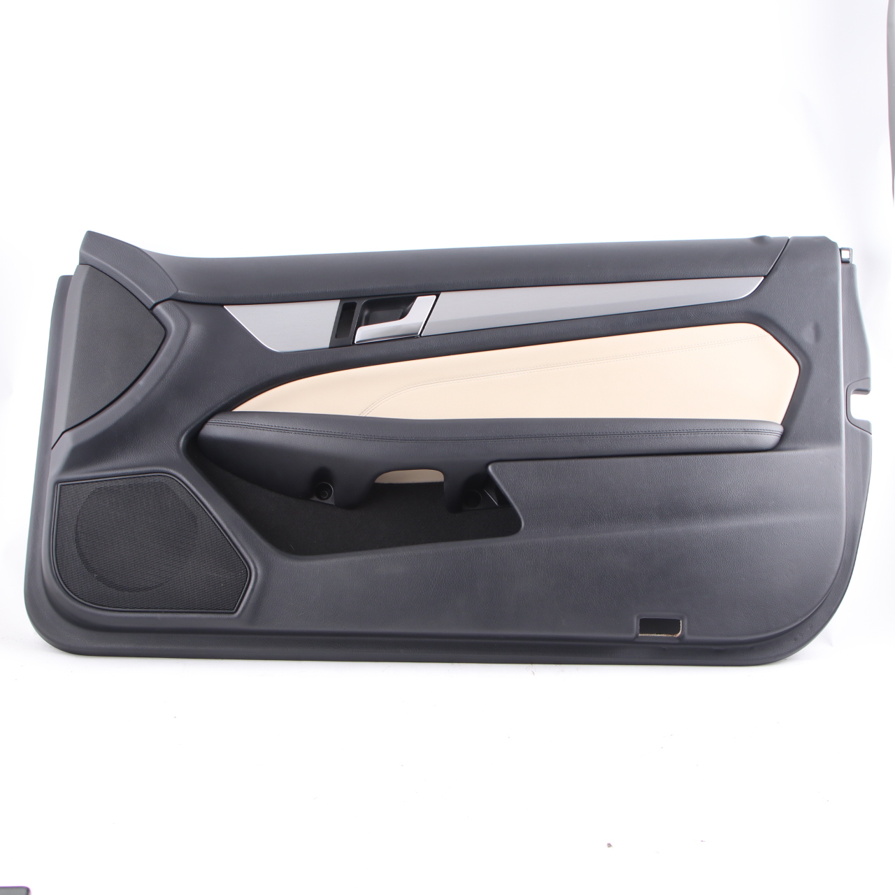 Mercedes C204 Door Card Front Right O/S Trim Panel Cover Beige Leather