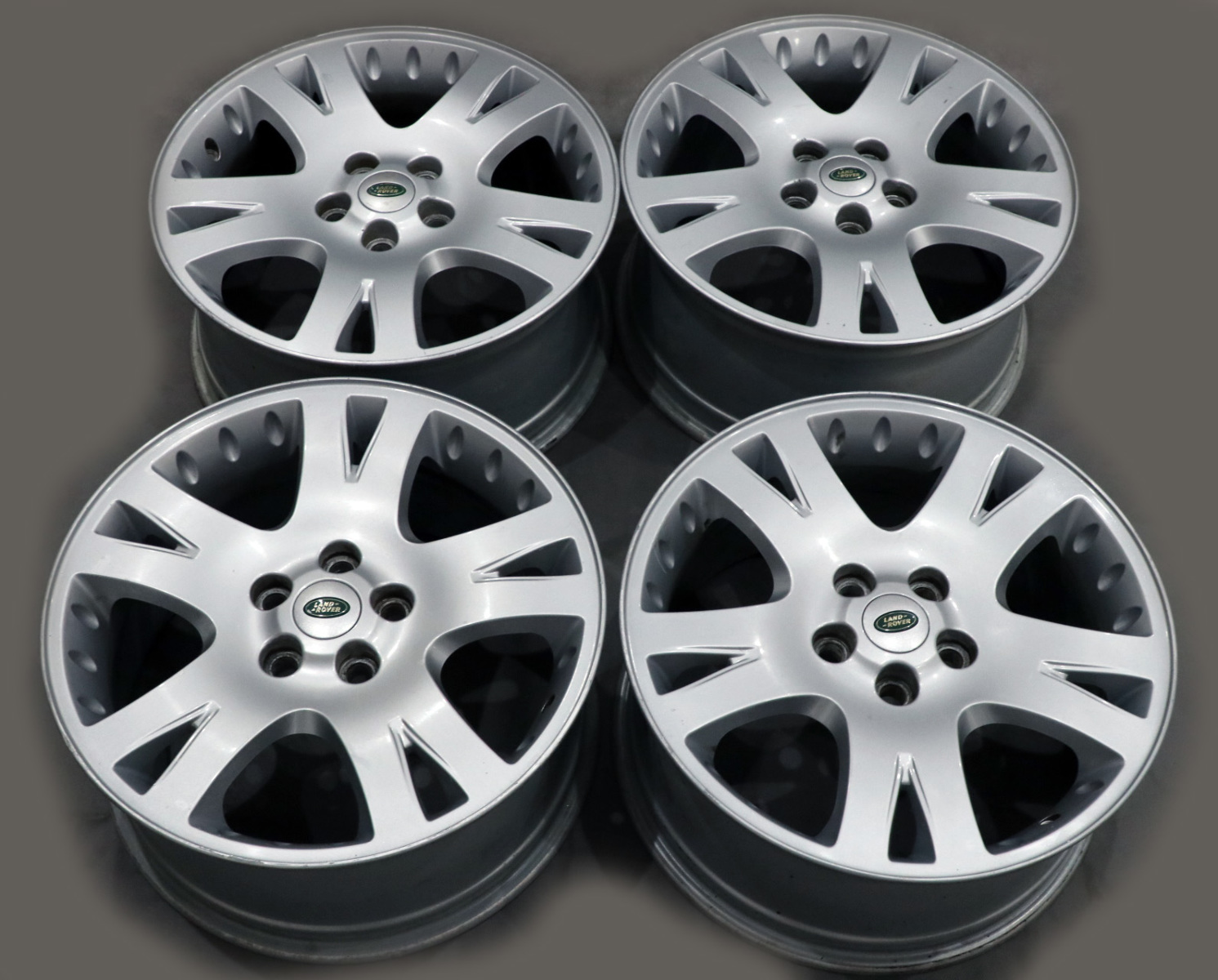 Land Rover Discovery Silver Complete Set 4x Wheel Alloy Rim 19" 9J ET:53