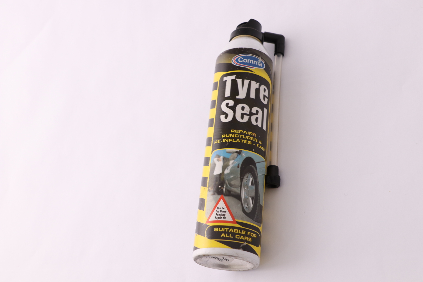 Comma Tyre Seal Sealant Sealer Repair Punctures Re-Inflates 400ML TS400M