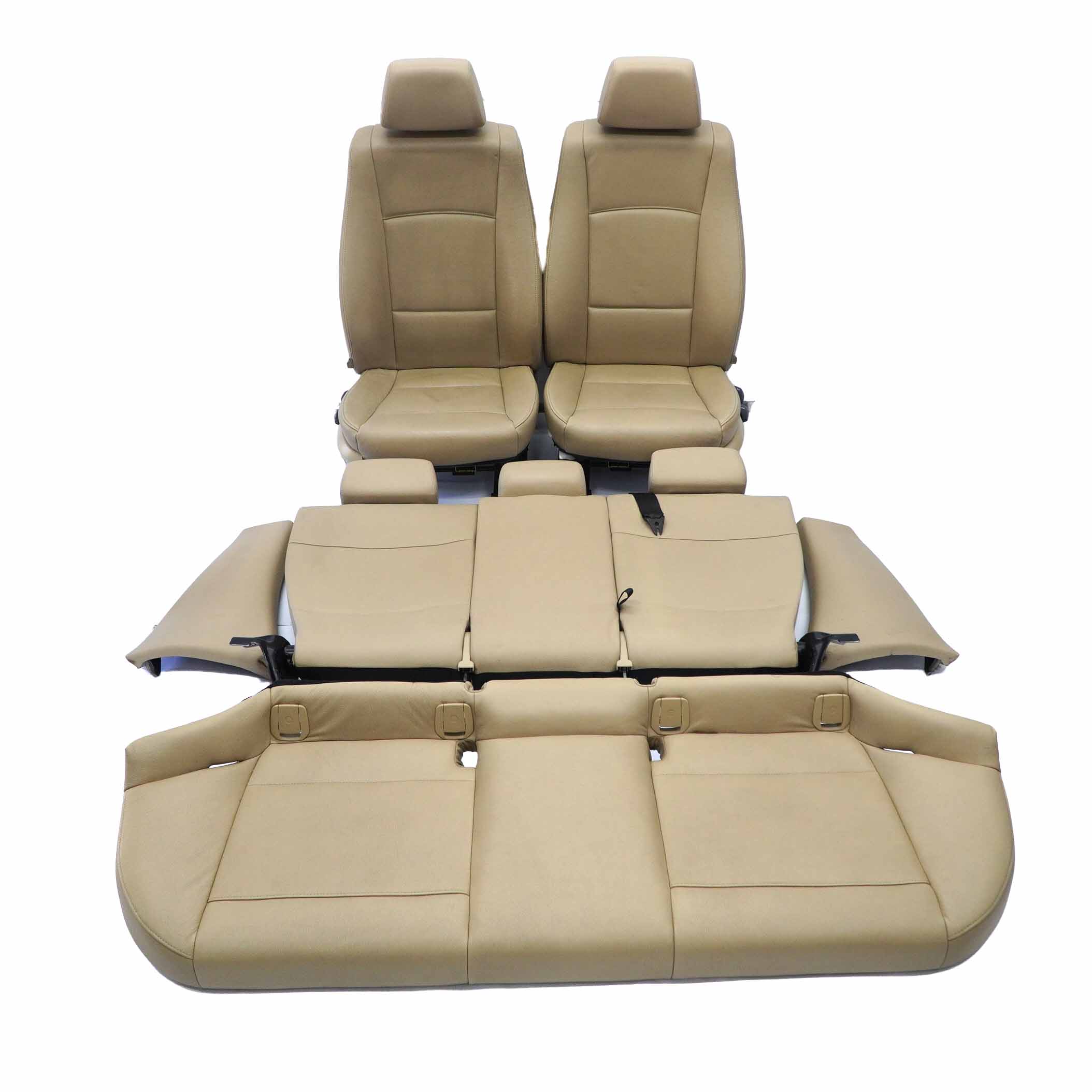 Asientos BMW X1 E84 Beige Nevada Interior Asiento Juego Tarjetas Puerta