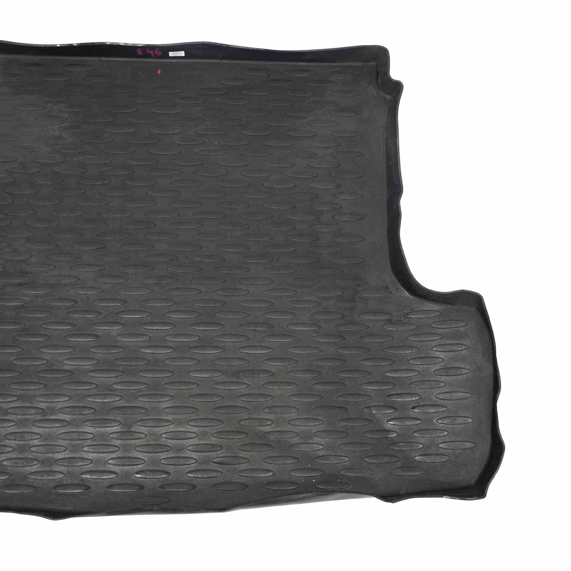 BMW E46 Touring Rubber Mat Fitted Boot Trunk Luggage Compartment Cover 0004084