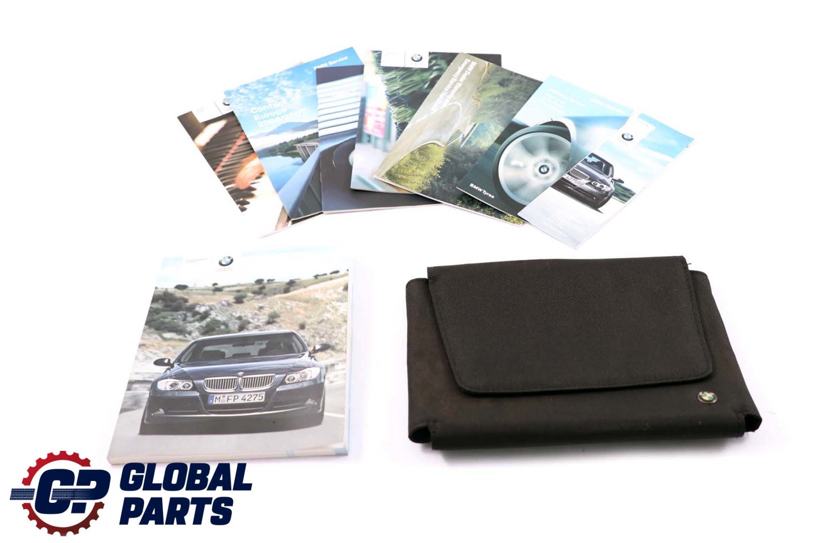 BMW 3 Series E90 E91 Service Book Booklet Owner's Handbook Pouch Case