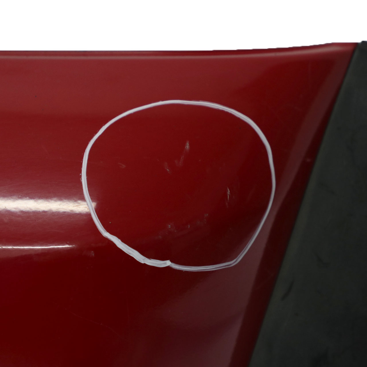 Mini R50 Rear Bumper Trim Panel Covering Chili Red - 851