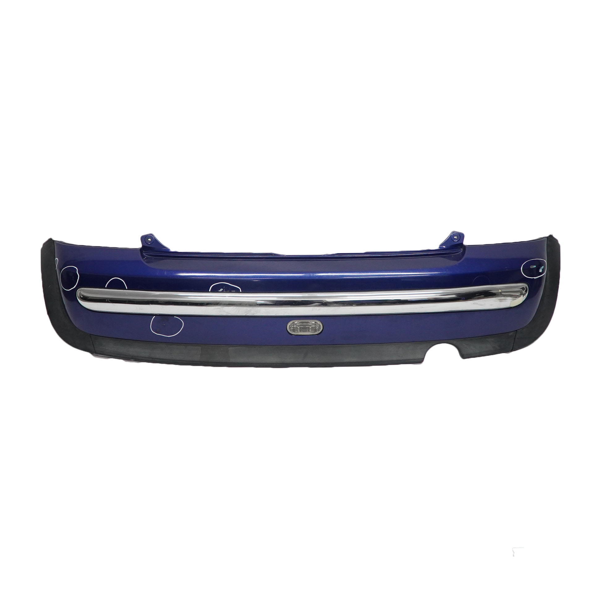 Mini R50 Rear Bumper Complete Trim Panel Cover Indi Blue Metallic - 862