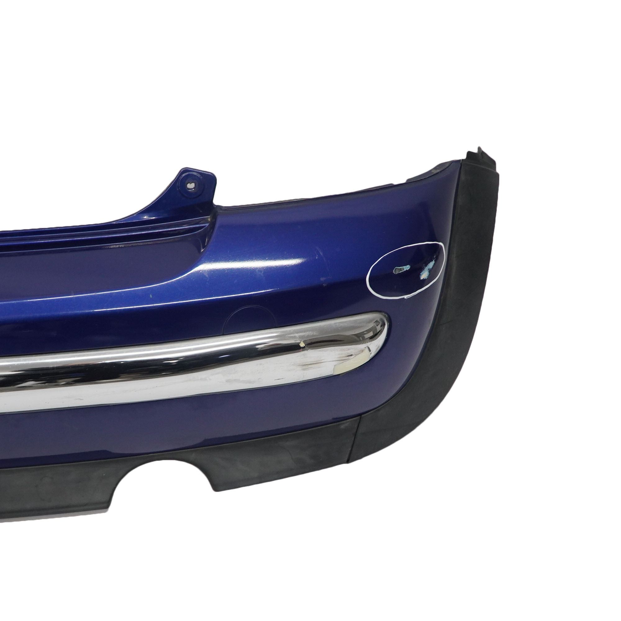 Mini R50 Rear Bumper Complete Trim Panel Cover Indi Blue Metallic - 862