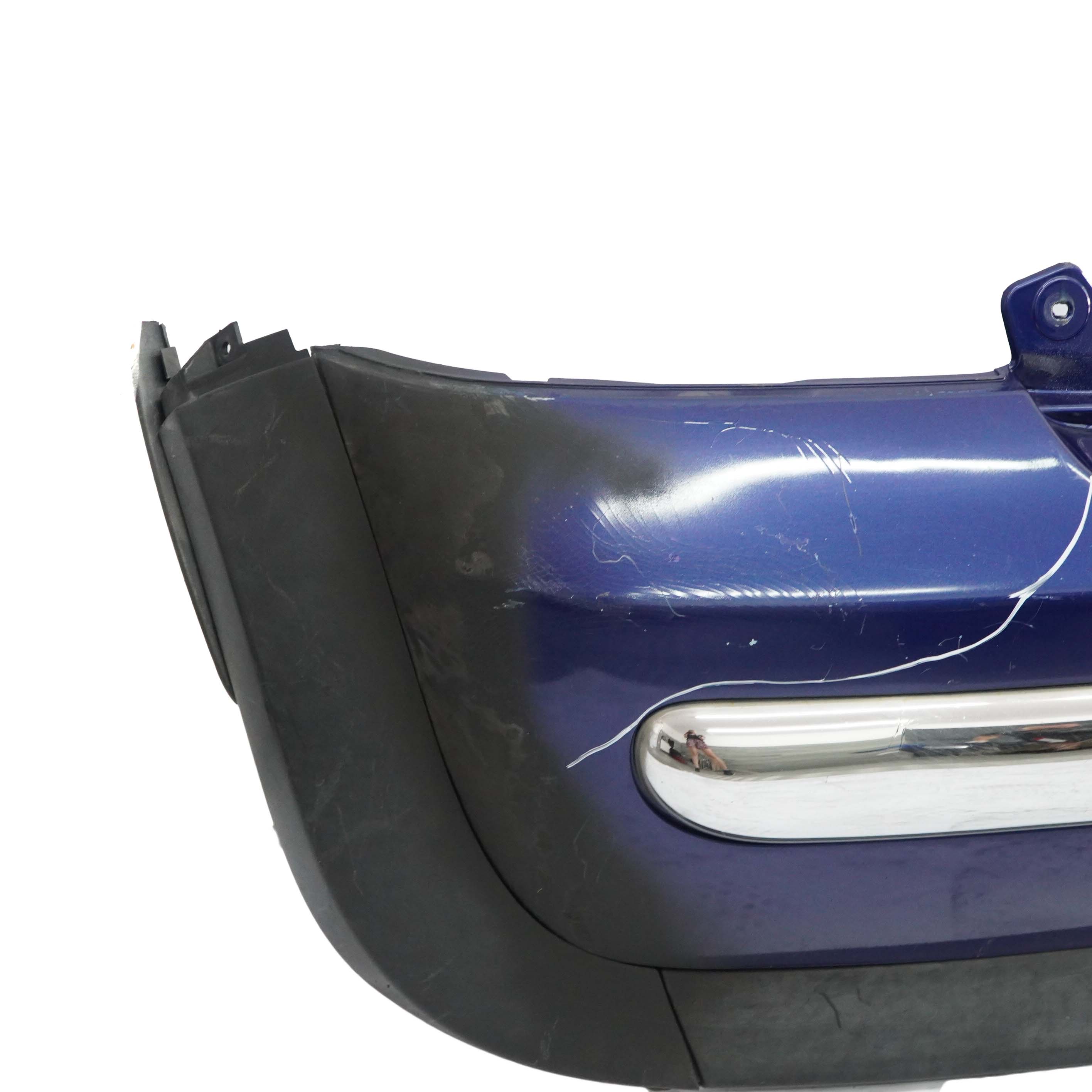 Mini R50 Rear Bumper Complete Trim Panel Cover Indi Blue Metallic - 862