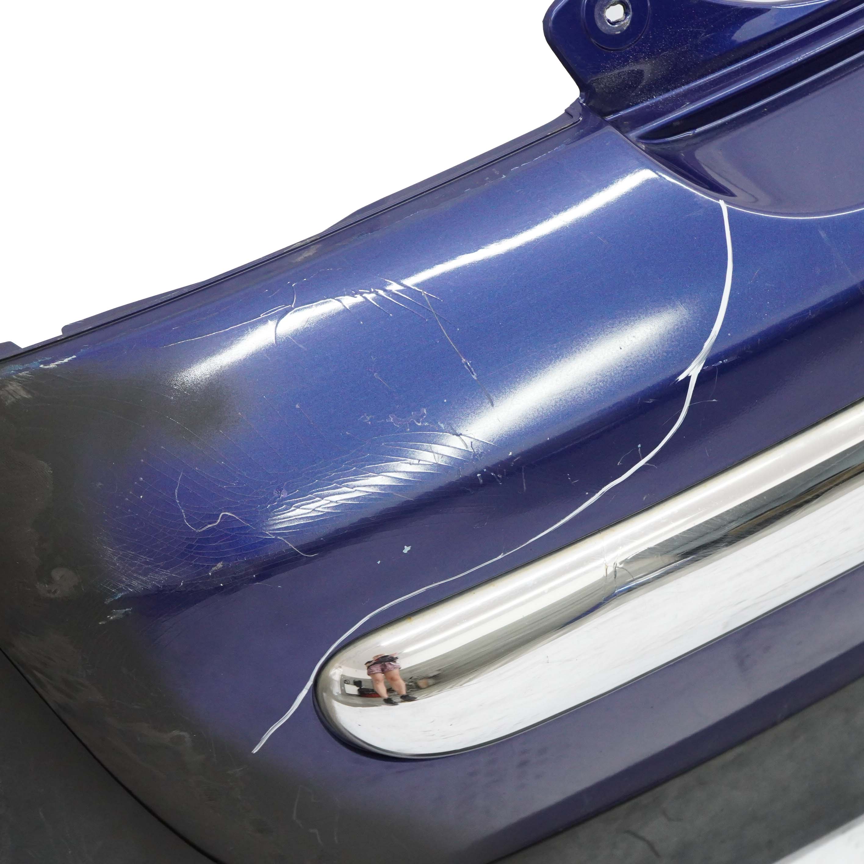 Mini R50 Rear Bumper Complete Trim Panel Cover Indi Blue Metallic - 862