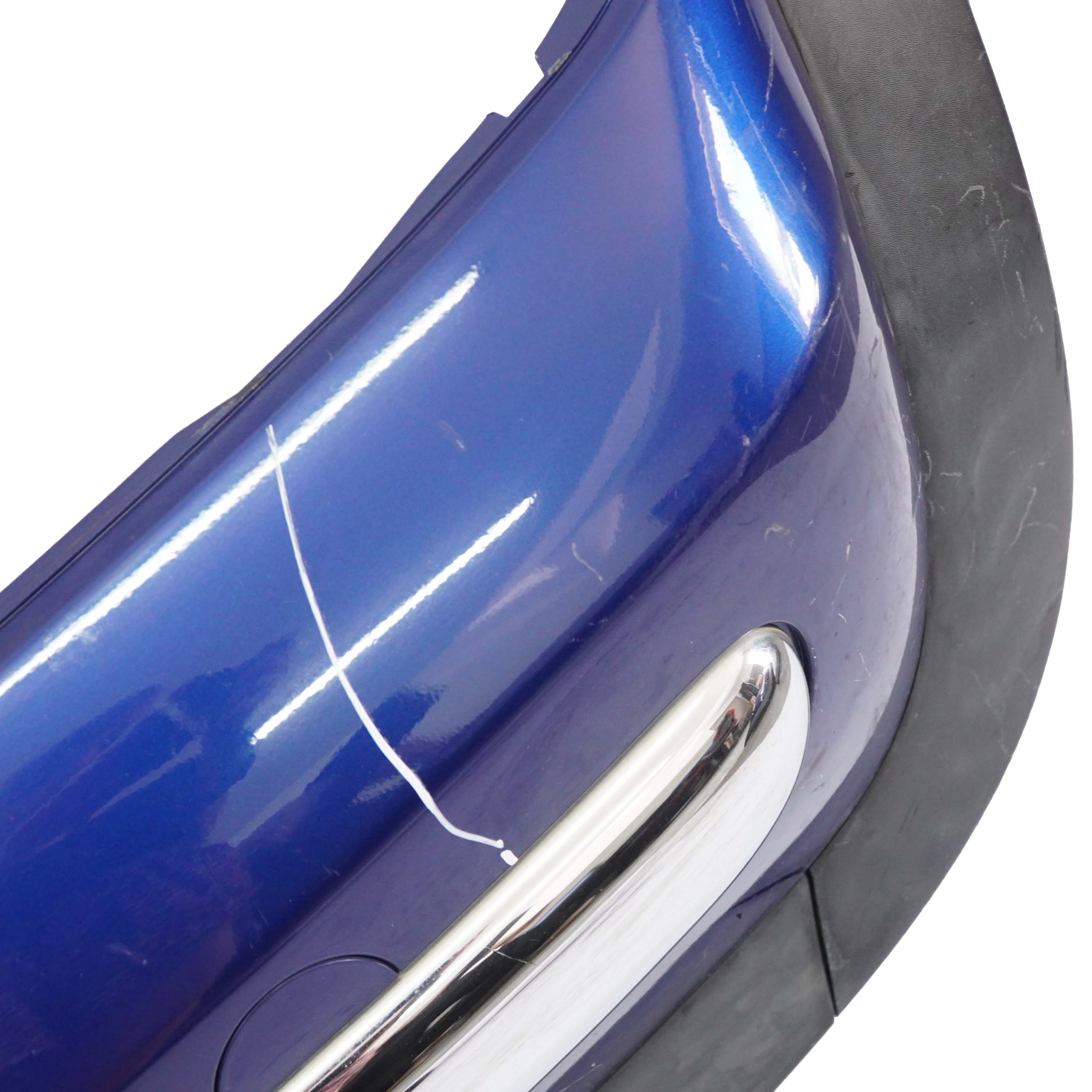 Mini R50 Rear Bumper Complete Trim Panel Cover Indi Blue Metallic - 862