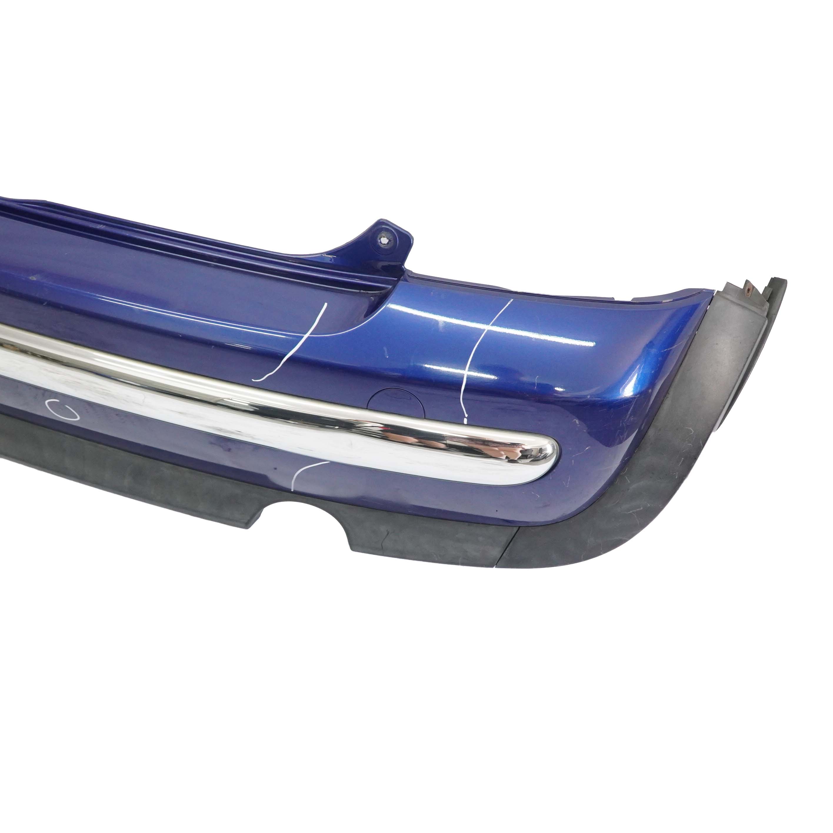 Mini R50 Rear Bumper Complete Trim Panel Cover Indi Blue Metallic - 862