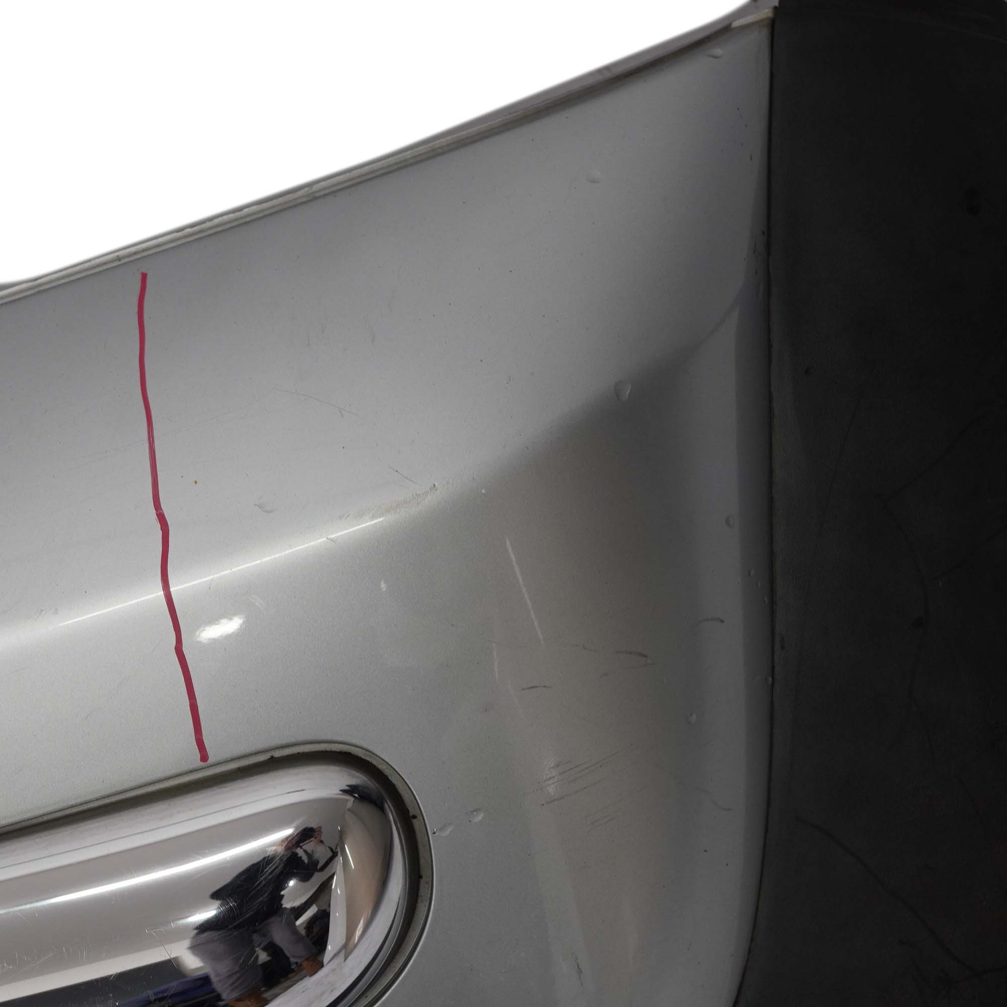 Mini Cooper One R50 Rear Bumper Panel Pure Silver Metallic - 900