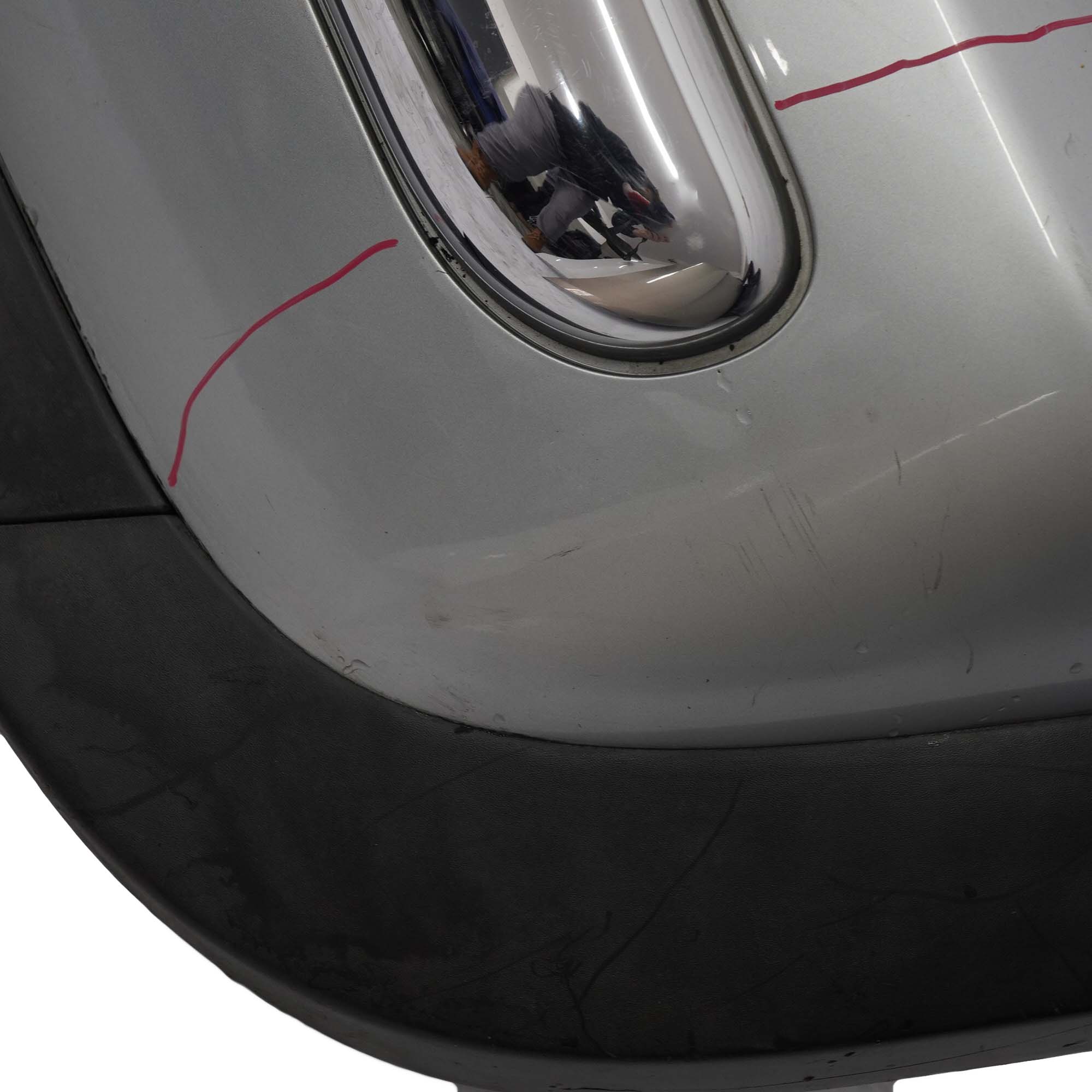 Mini Cooper One R50 Rear Bumper Panel Pure Silver Metallic - 900