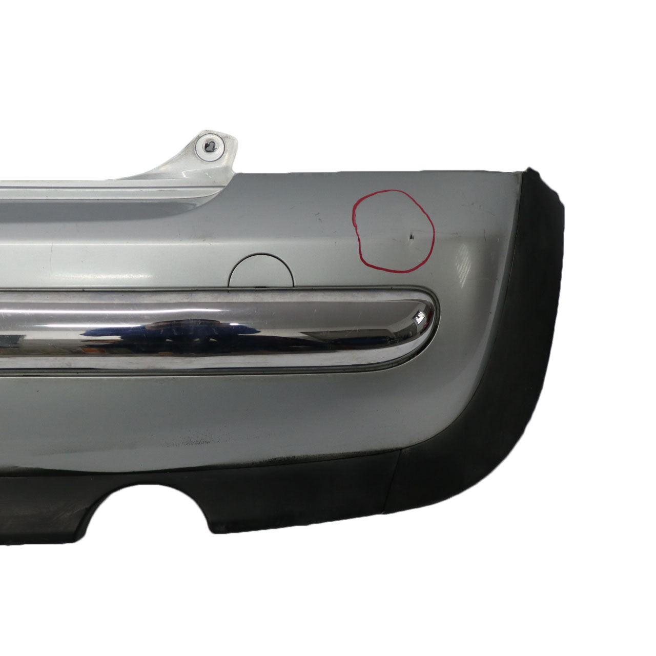 Mini Cooper One R50 Rear Bumper Panel Pure Silver Metallic - 900