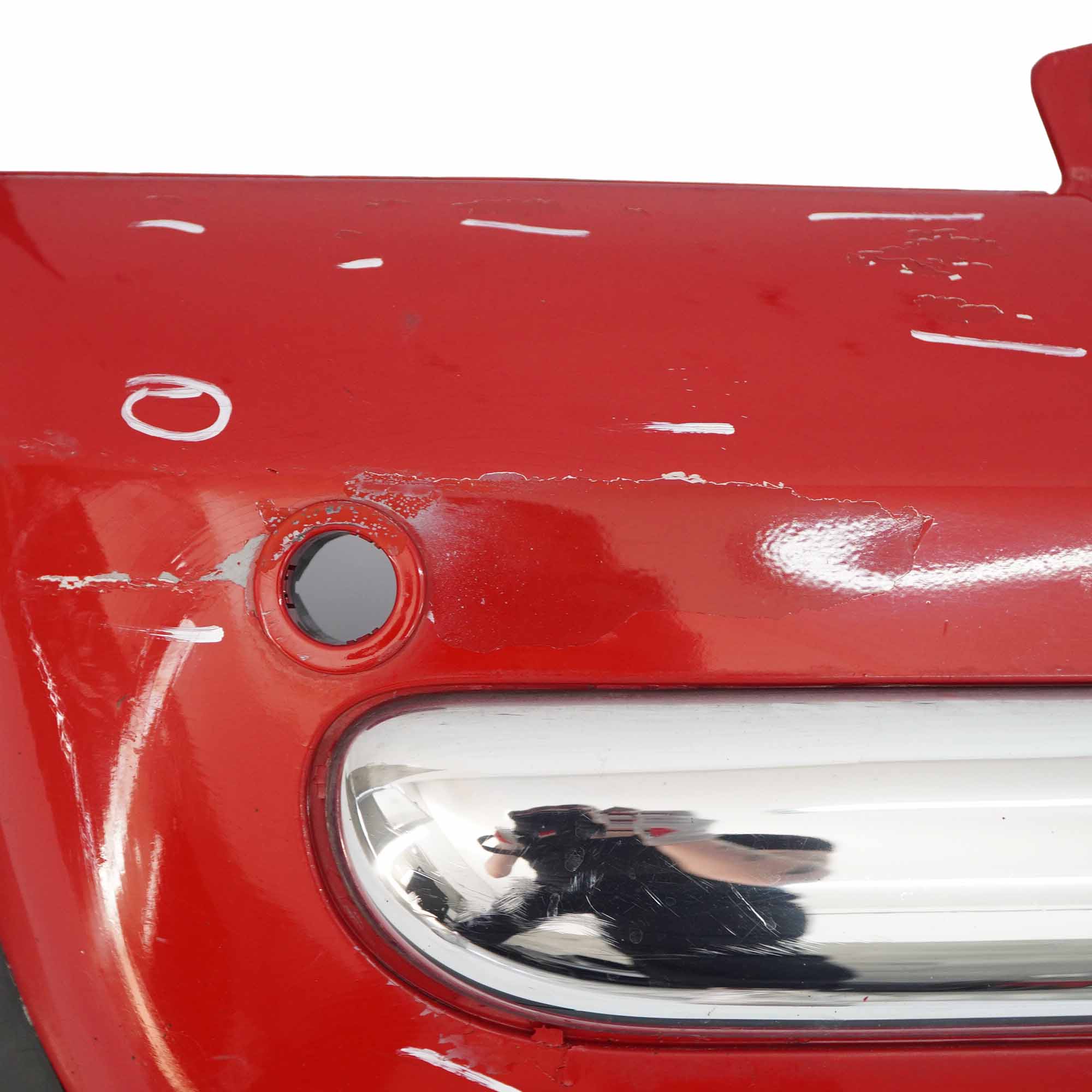 Hintere Stoßstange Mini R50 Cooper PDC Trim Panel Chili Rot - 851