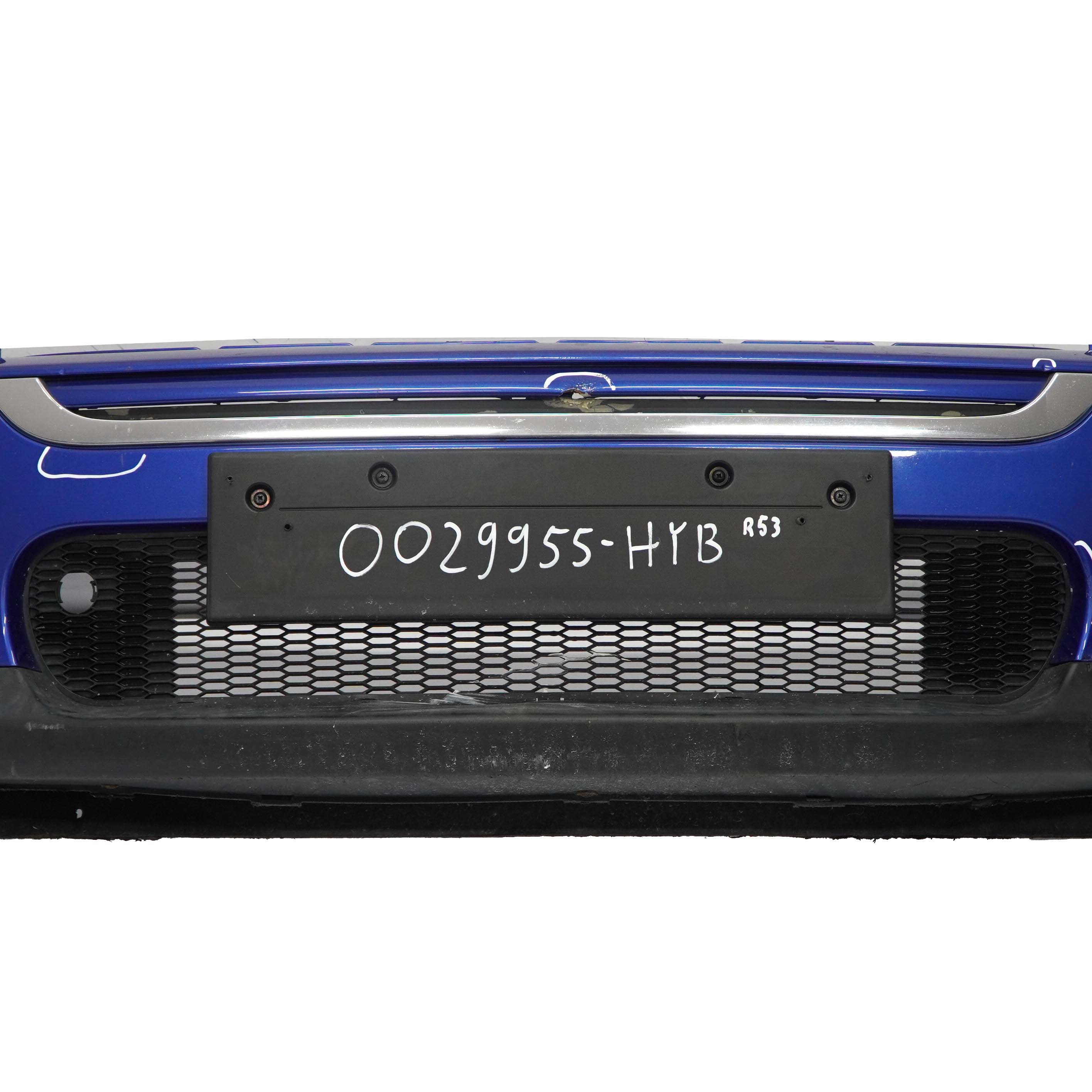 MINI Cooper S R52 R53 Complete Front Bumper Panel Hyper Blue Metallic