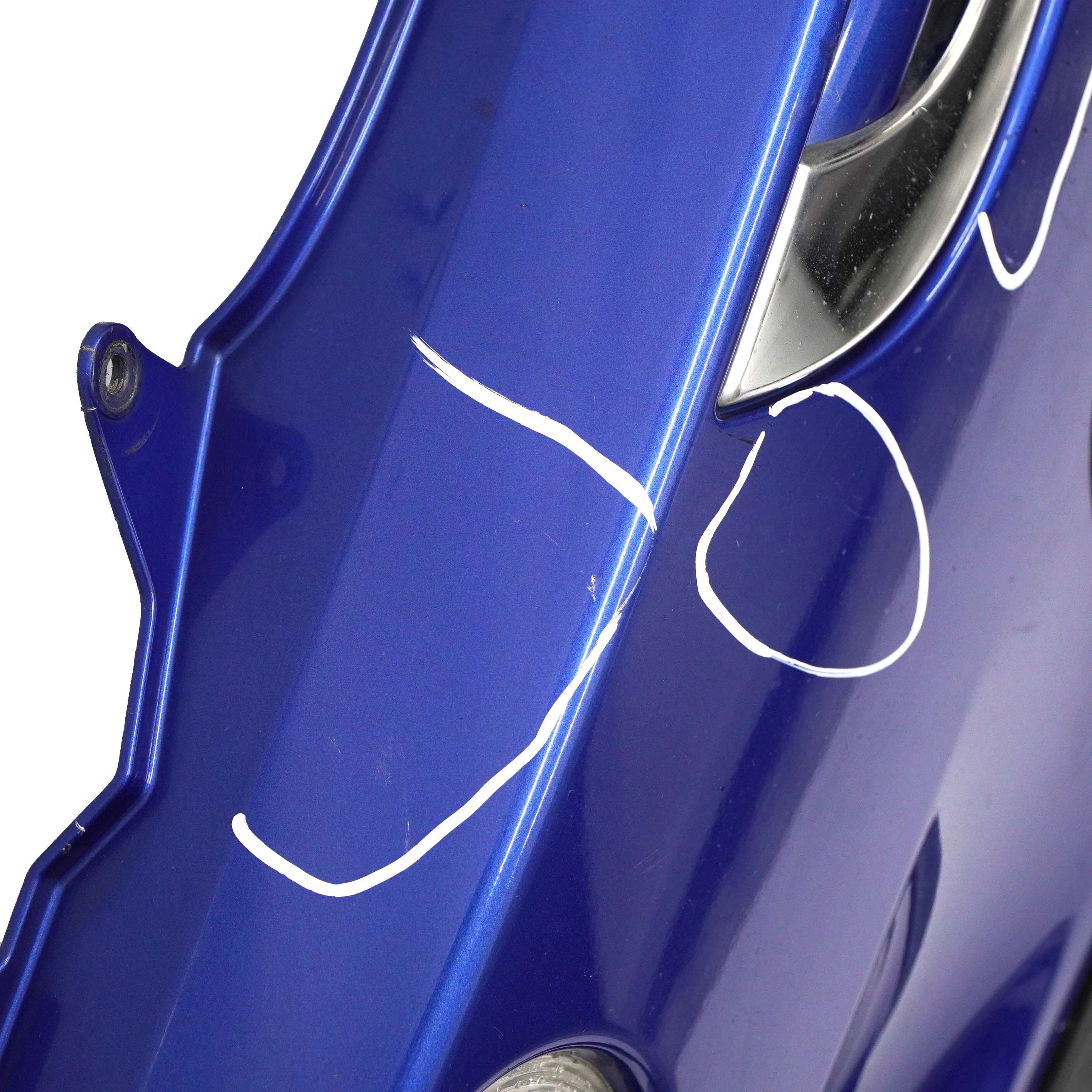 MINI Cooper S R52 R53 Complete Front Bumper Panel Hyper Blue Metallic