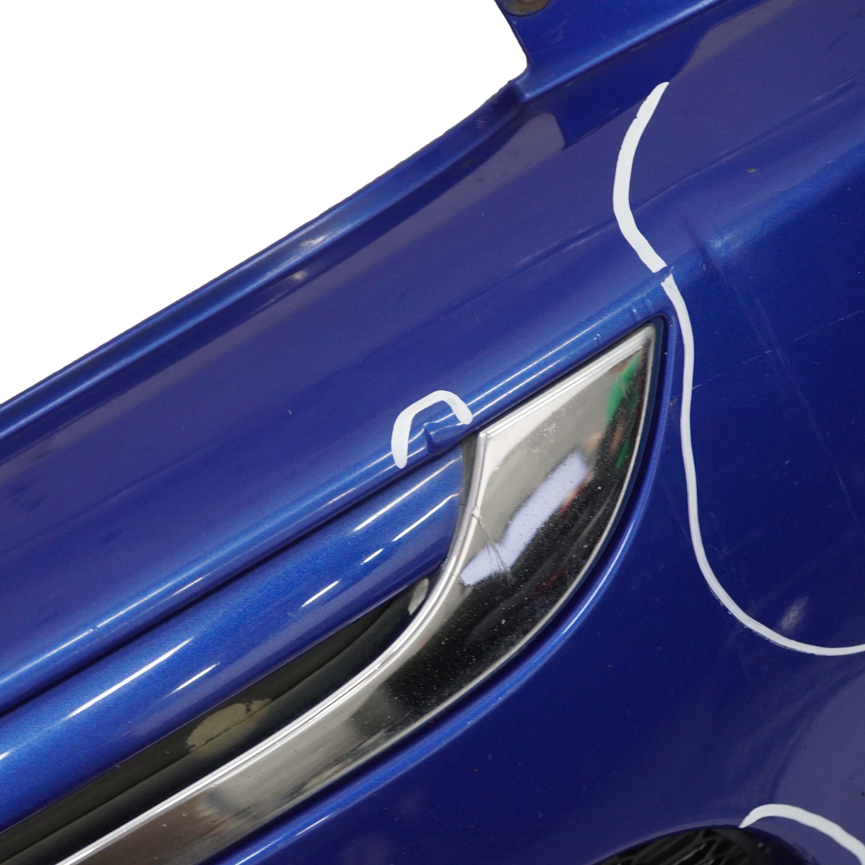 MINI Cooper S R52 R53 Complete Front Bumper Panel Hyper Blue Metallic