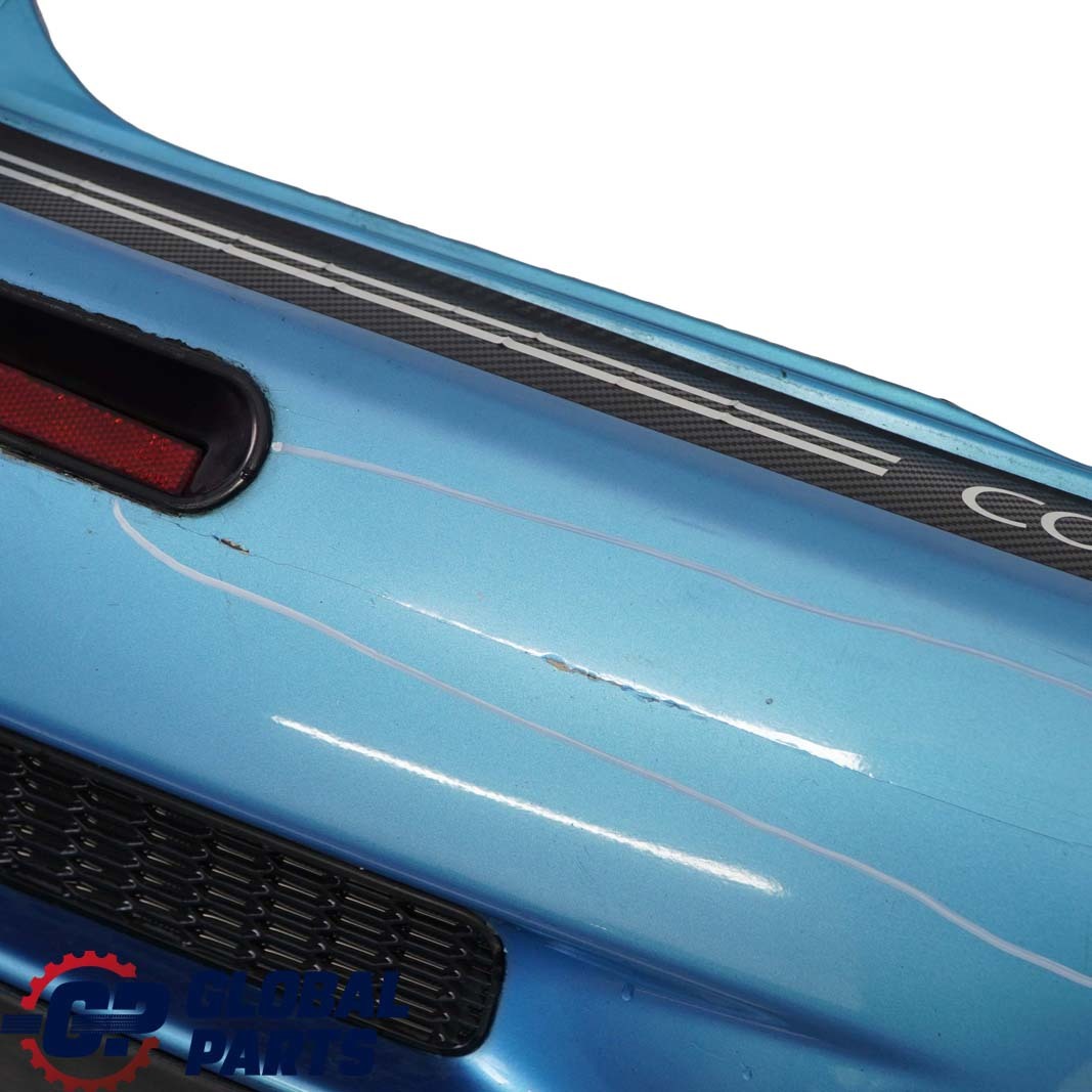 BMW Mini Cooper S R53 1 Complete Rear Bumper Panel Electric Blue Metallic - 870