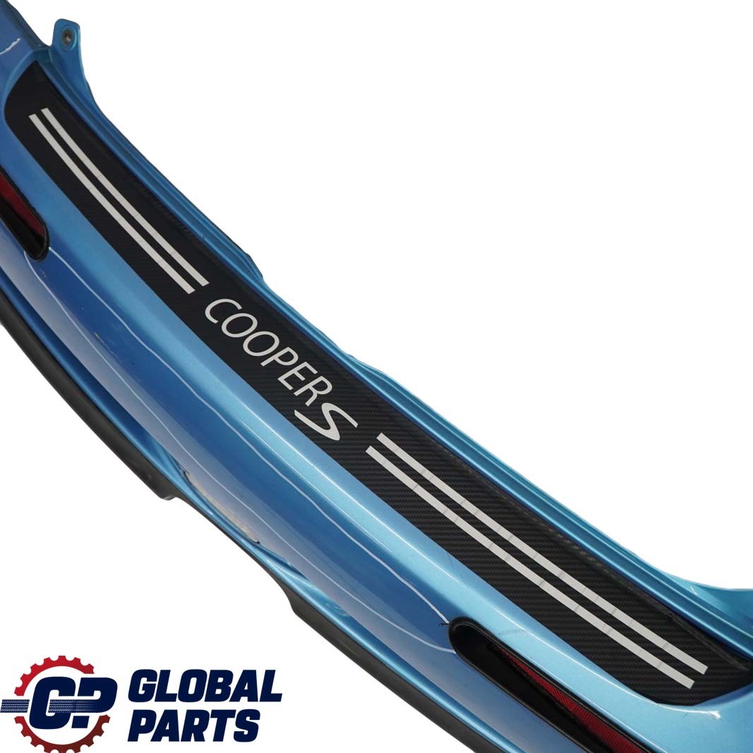 BMW Mini Cooper S R53 1 Complete Rear Bumper Panel Electric Blue Metallic - 870