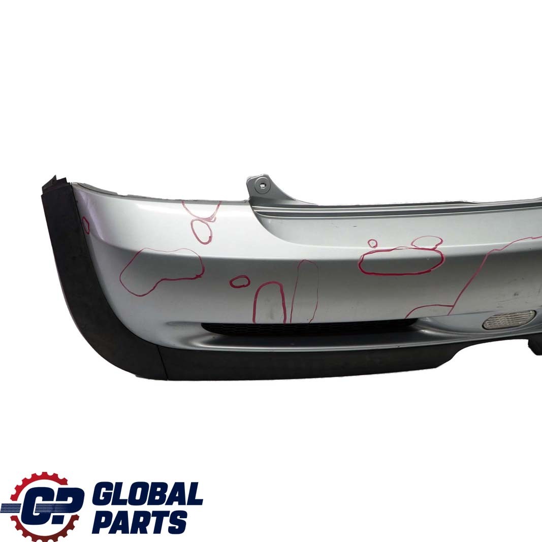 BMW Mini Cooper S R53 1 Complete Rear Bumper Panel Pure Silver Metallic - 900