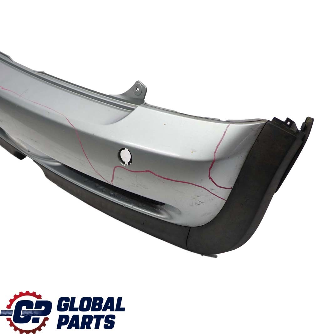 BMW Mini Cooper S R53 1 Complete Rear Bumper Panel Pure Silver Metallic - 900