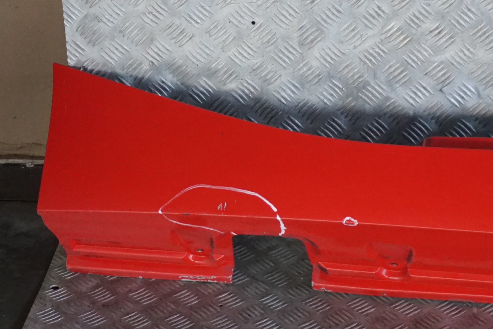 BMW Z4 Series E85 E86 Left N/S Sill Strip Side Skirt Panel Hellrot Bright Red