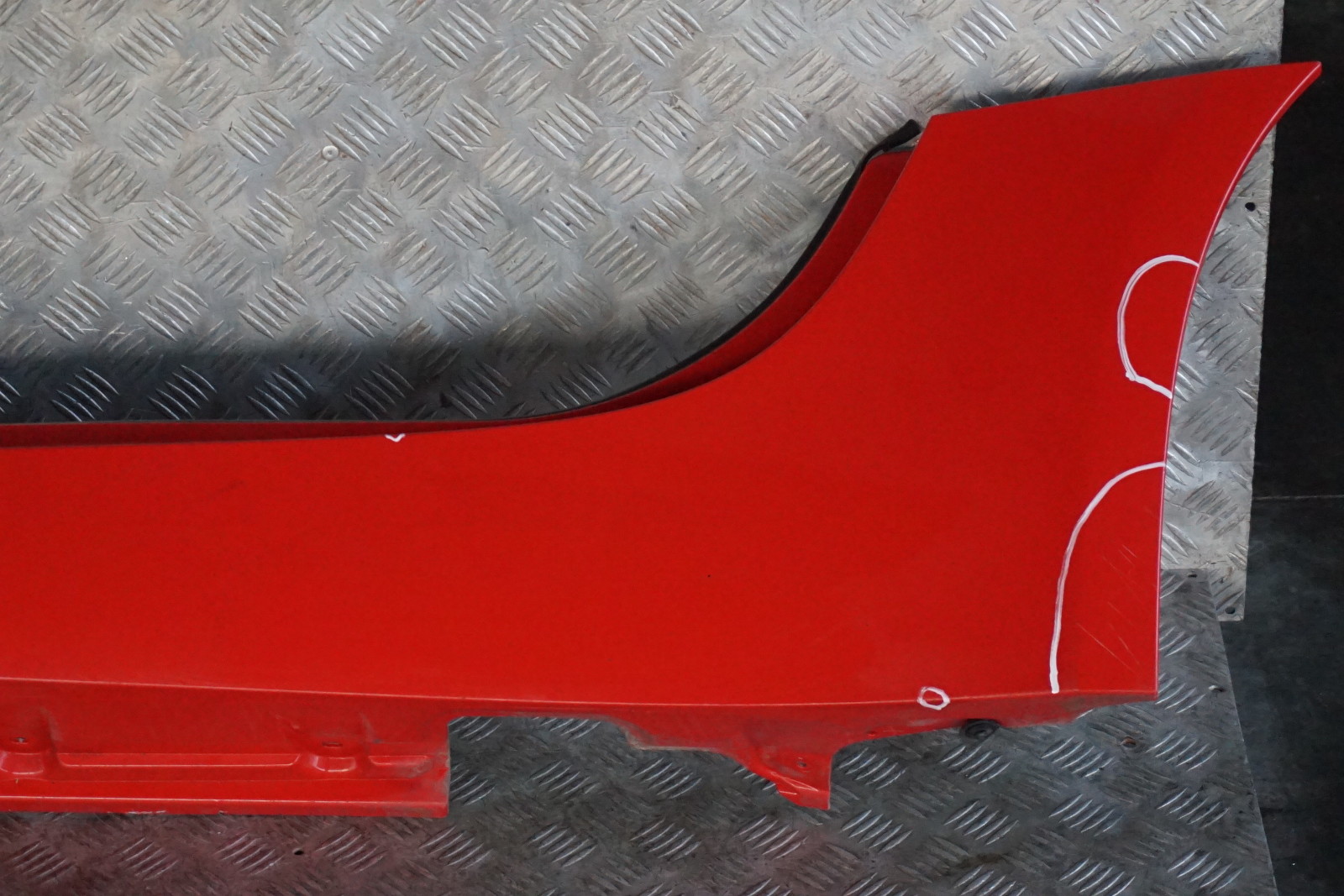 BMW Z4 Series E85 E86 Left N/S Sill Strip Side Skirt Panel Hellrot Bright Red