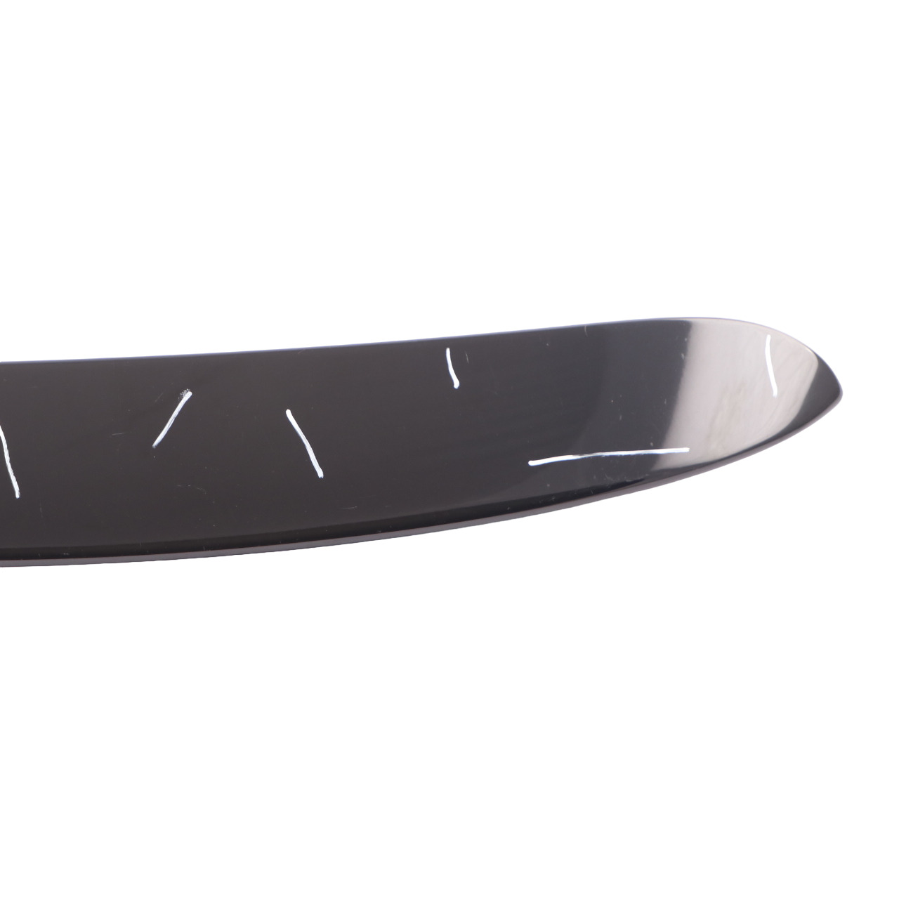 Mini Cooper One R50 Heck Spoiler Stamm Deckel Panel Trim Schwarz 7122799