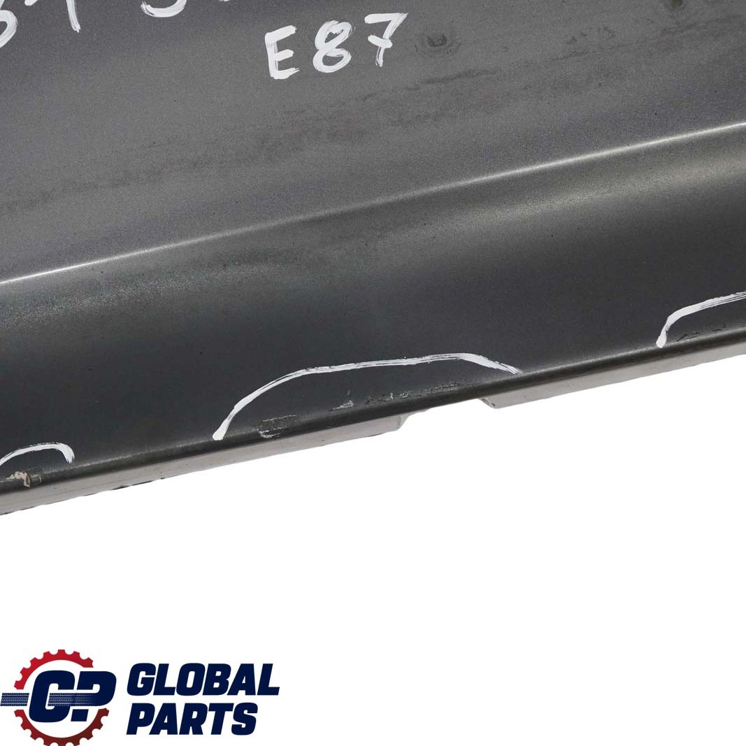 BMW E87 Rear Bumper Bottom Trim Panel Sparkling Graphite - A22