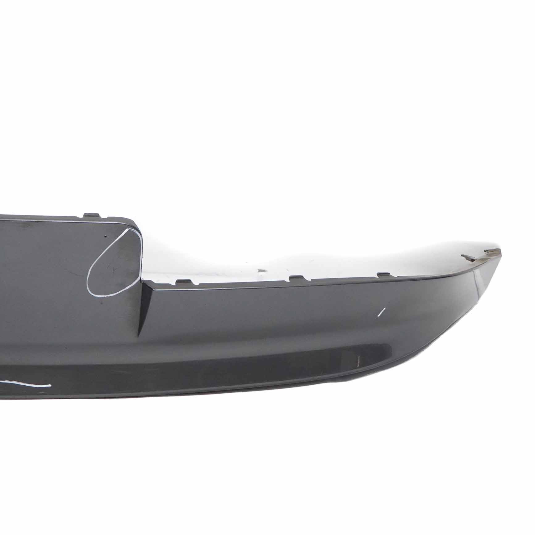 BMW E87 Rear Bumper Bottom Trim Panel Sparkling Graphite Metallic - A22