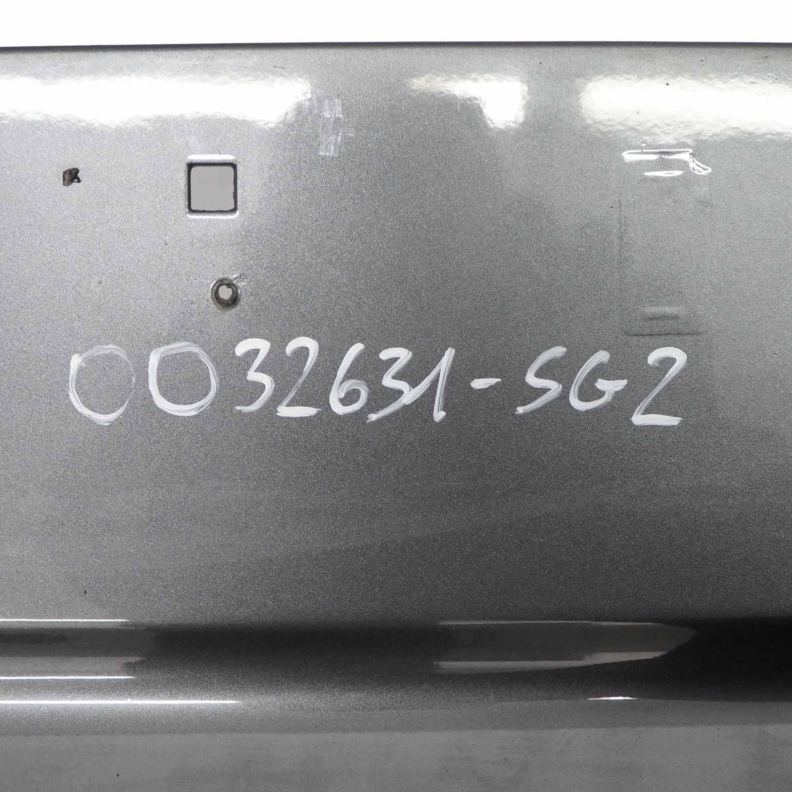 BMW E87 Rear Bumper Bottom Trim Panel Sparkling Graphite Metallic - A22