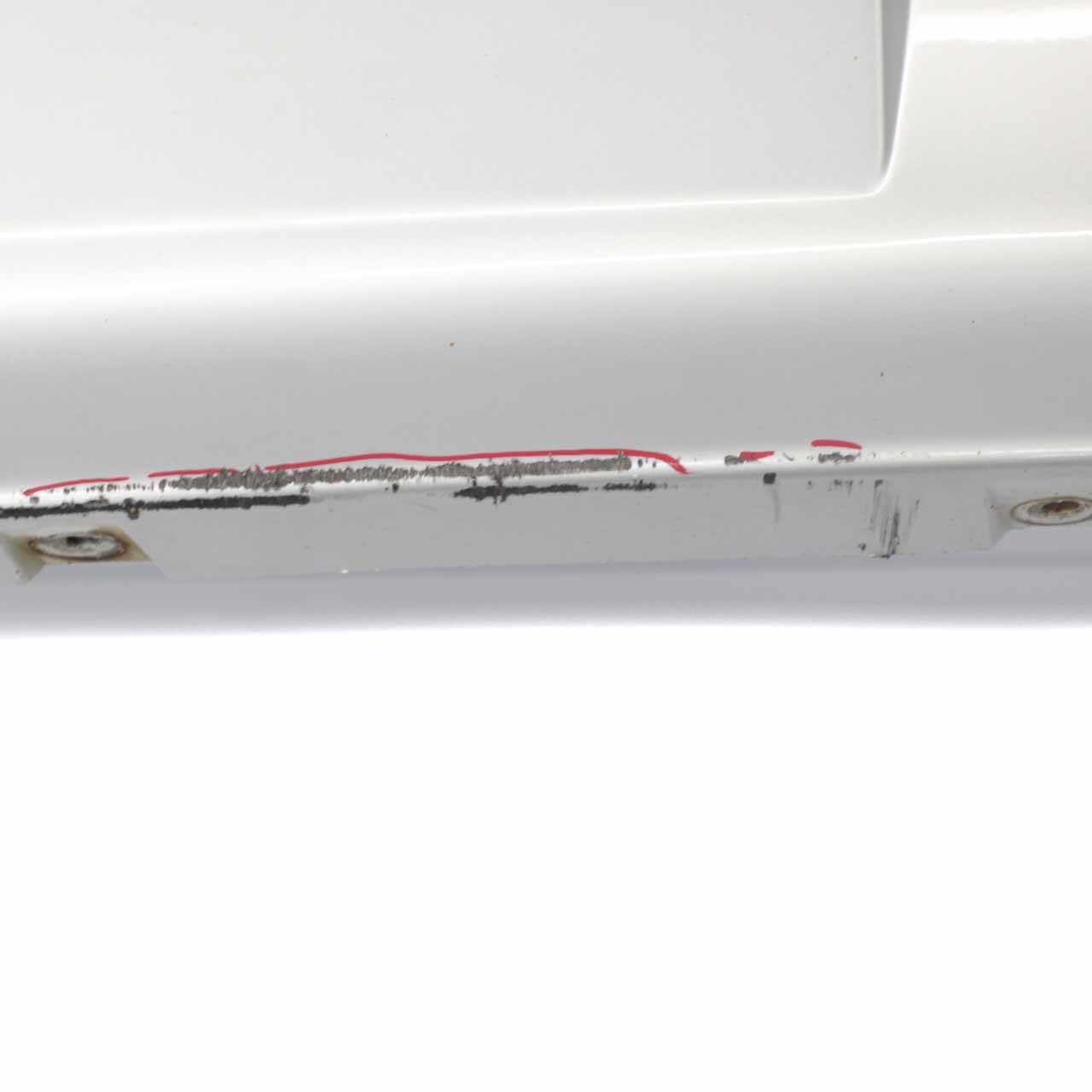 BMW E87 Lower Trim Panel Rear Bumper Titansilber Silber Silver - 354