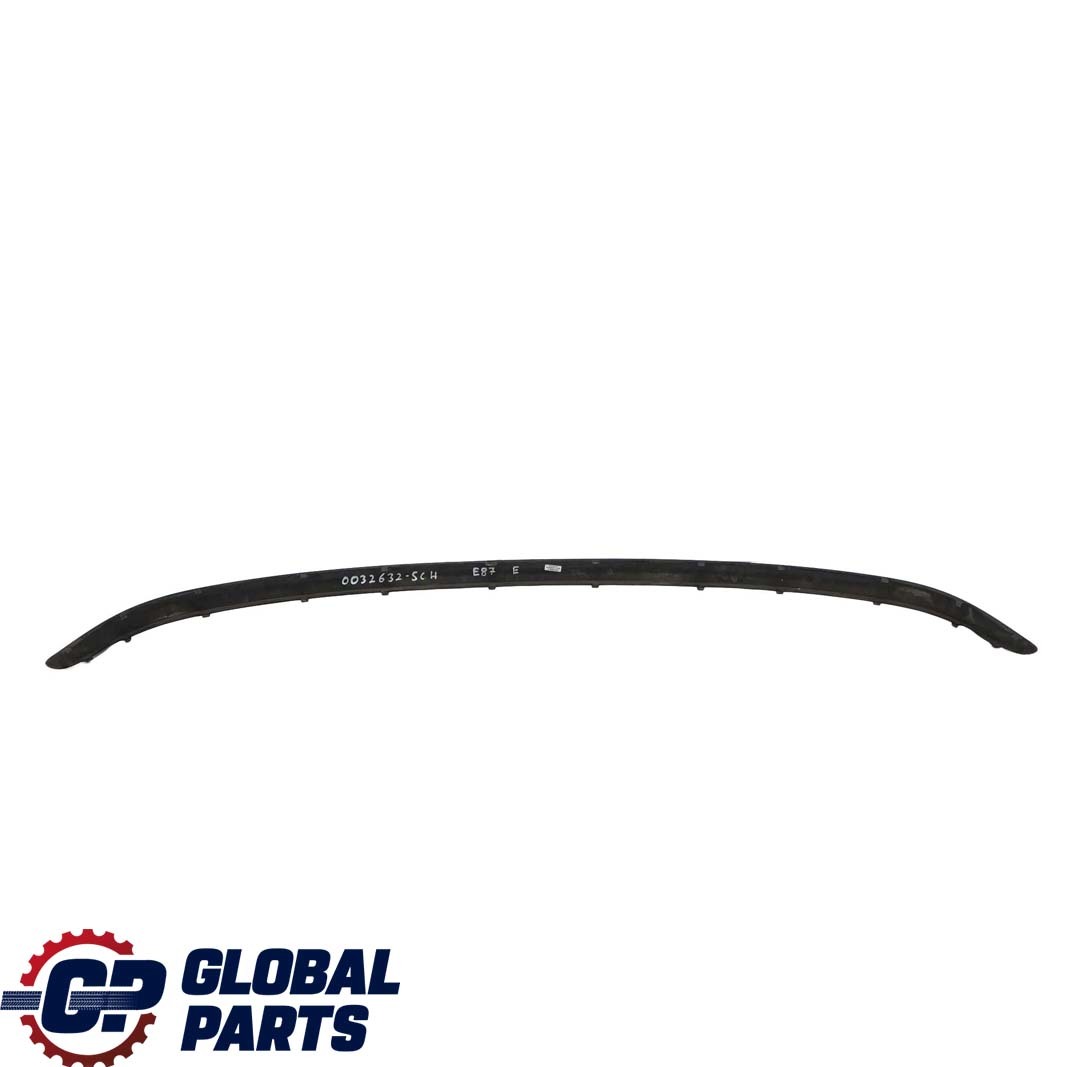 BMW 1 E87 Rear Bumper Trim Strip Moulding Guard Schwarz 2 Black - 668