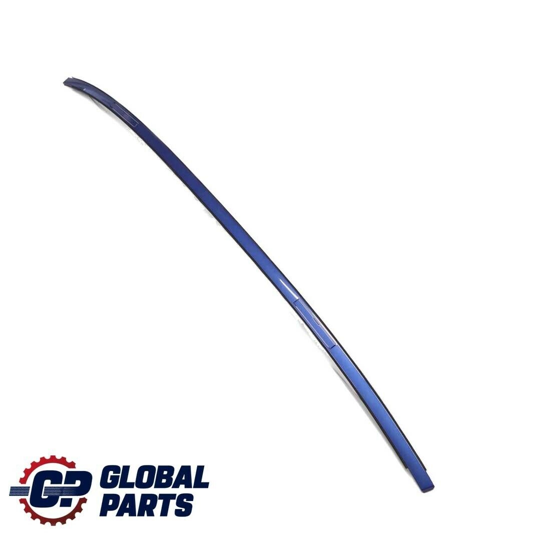 BMW E90 Left Roof Moulding Railing Gutter Trim N/S Montegoblau Blue A51