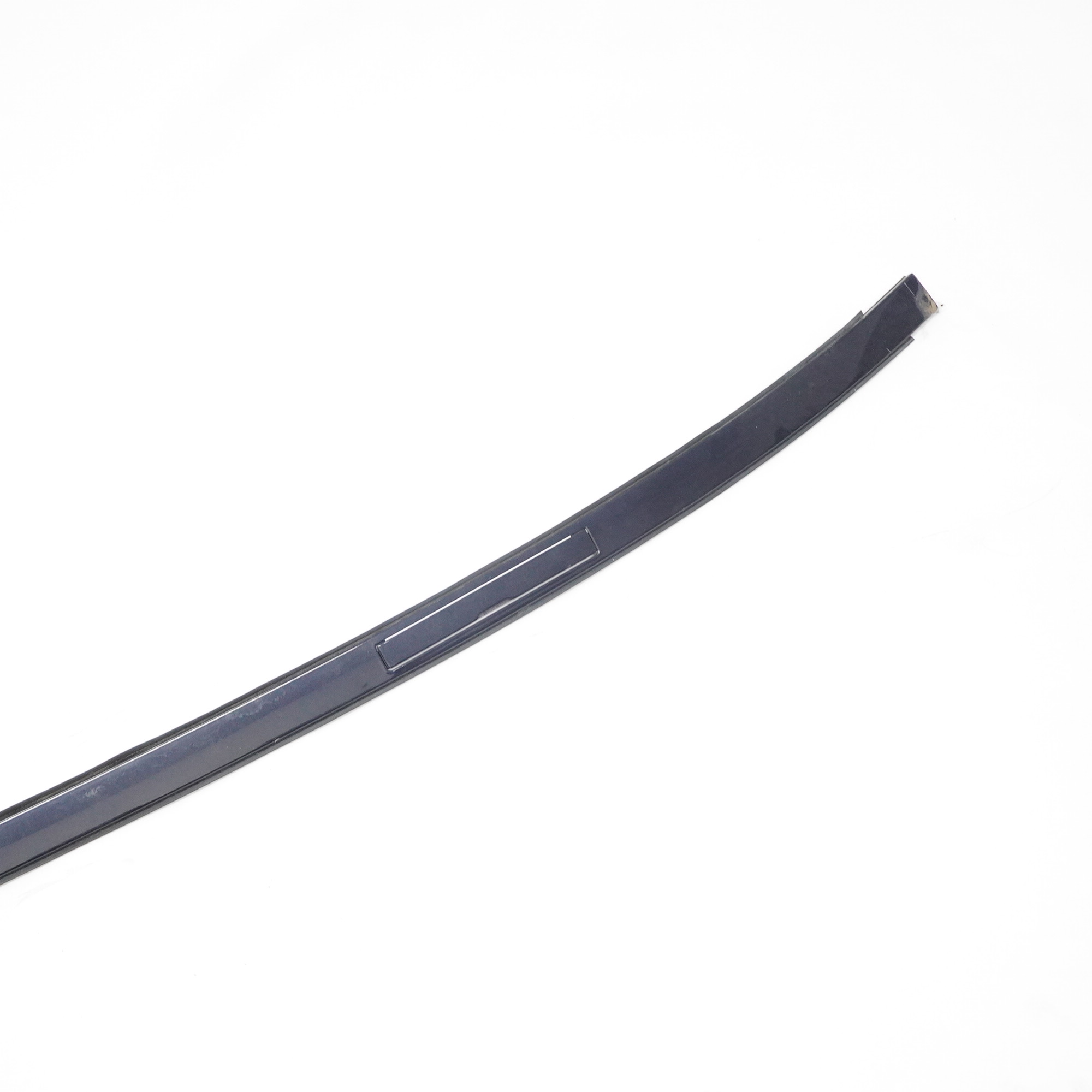 BMW 3 Series E90 E90N Left roof moulding railing gutter trim N/S Monacoblau Blue