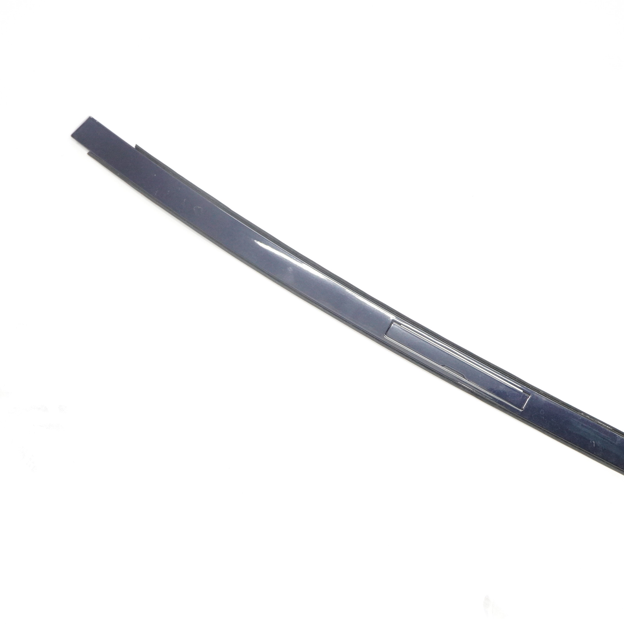 BMW 3 Series E90 E90N Left roof moulding railing gutter trim N/S Monacoblau Blue