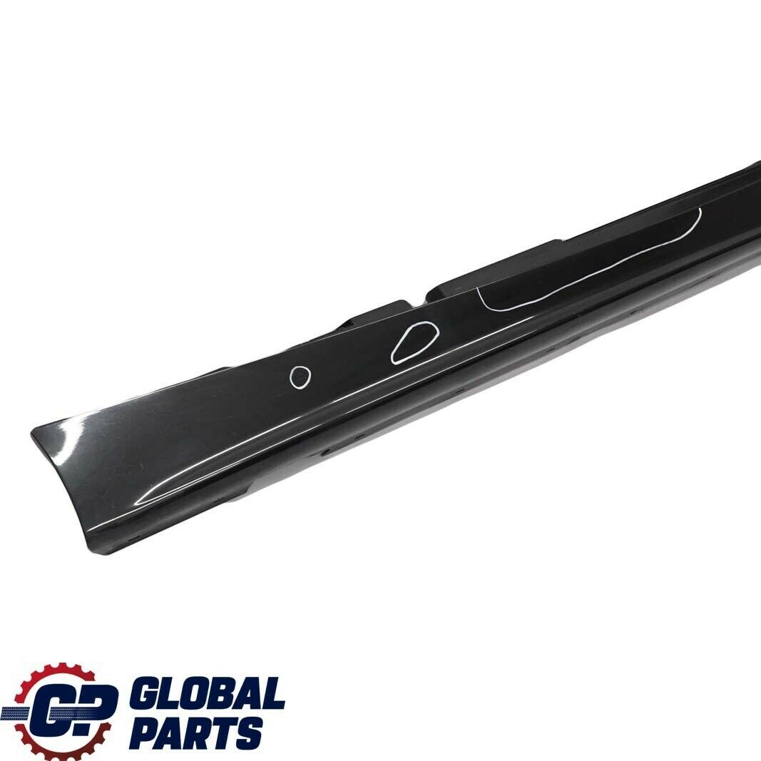 BMW 1 SERIES E87 Sill strip side skirt right O/S Black Sapphire Metallic