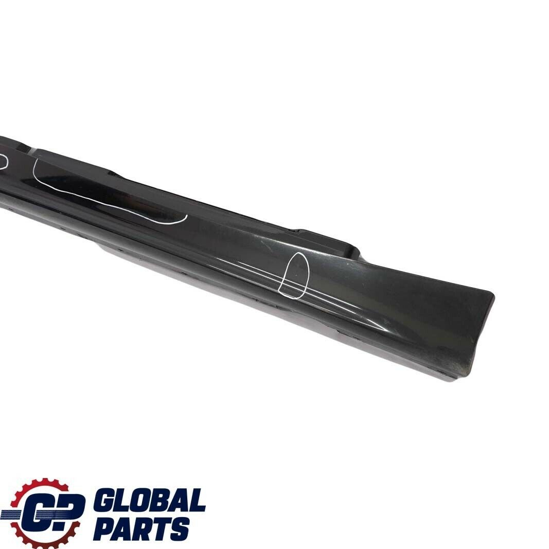 BMW 1 SERIES E87 Sill strip side skirt right O/S Black Sapphire Metallic