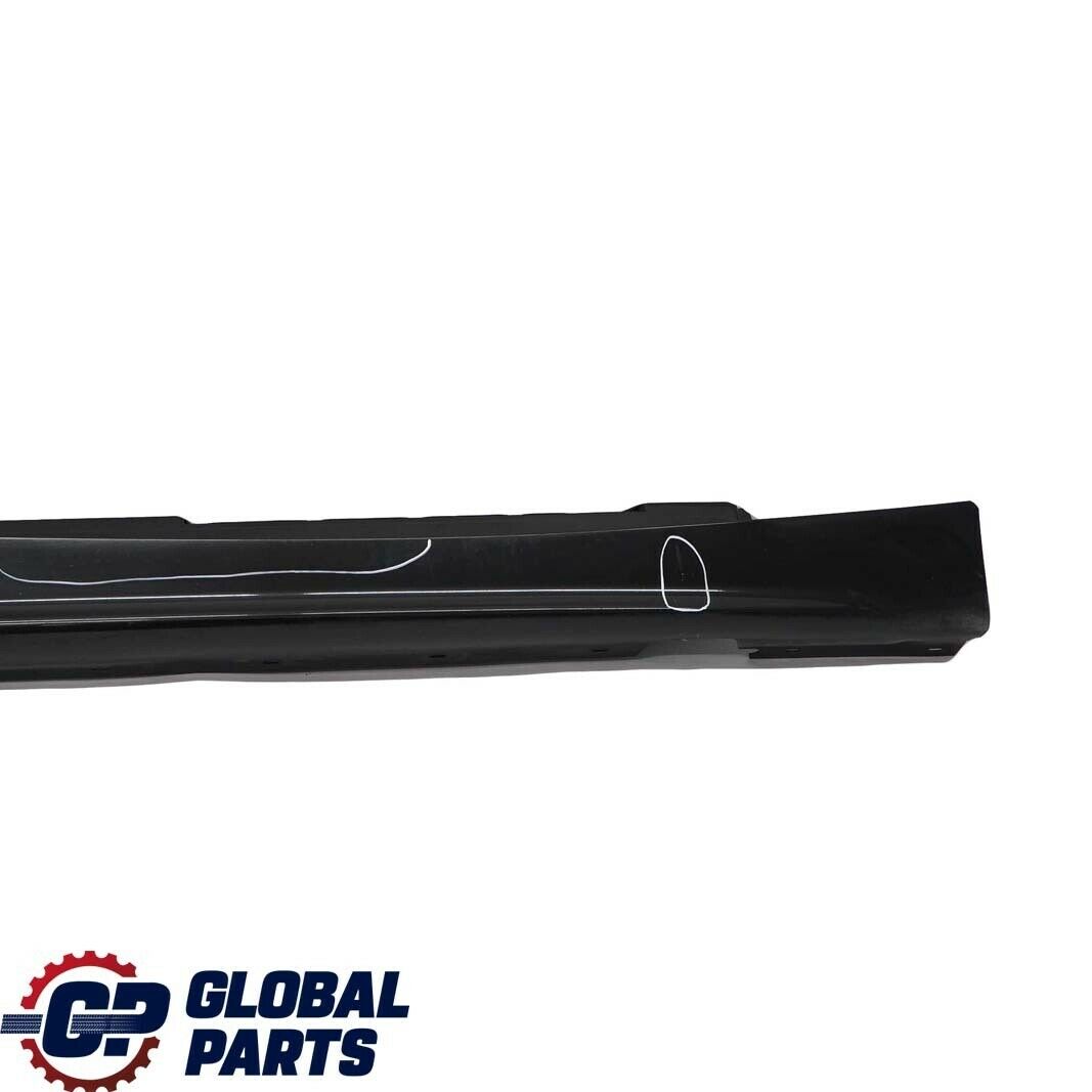 BMW 1 SERIES E87 Sill strip side skirt right O/S Black Sapphire Metallic