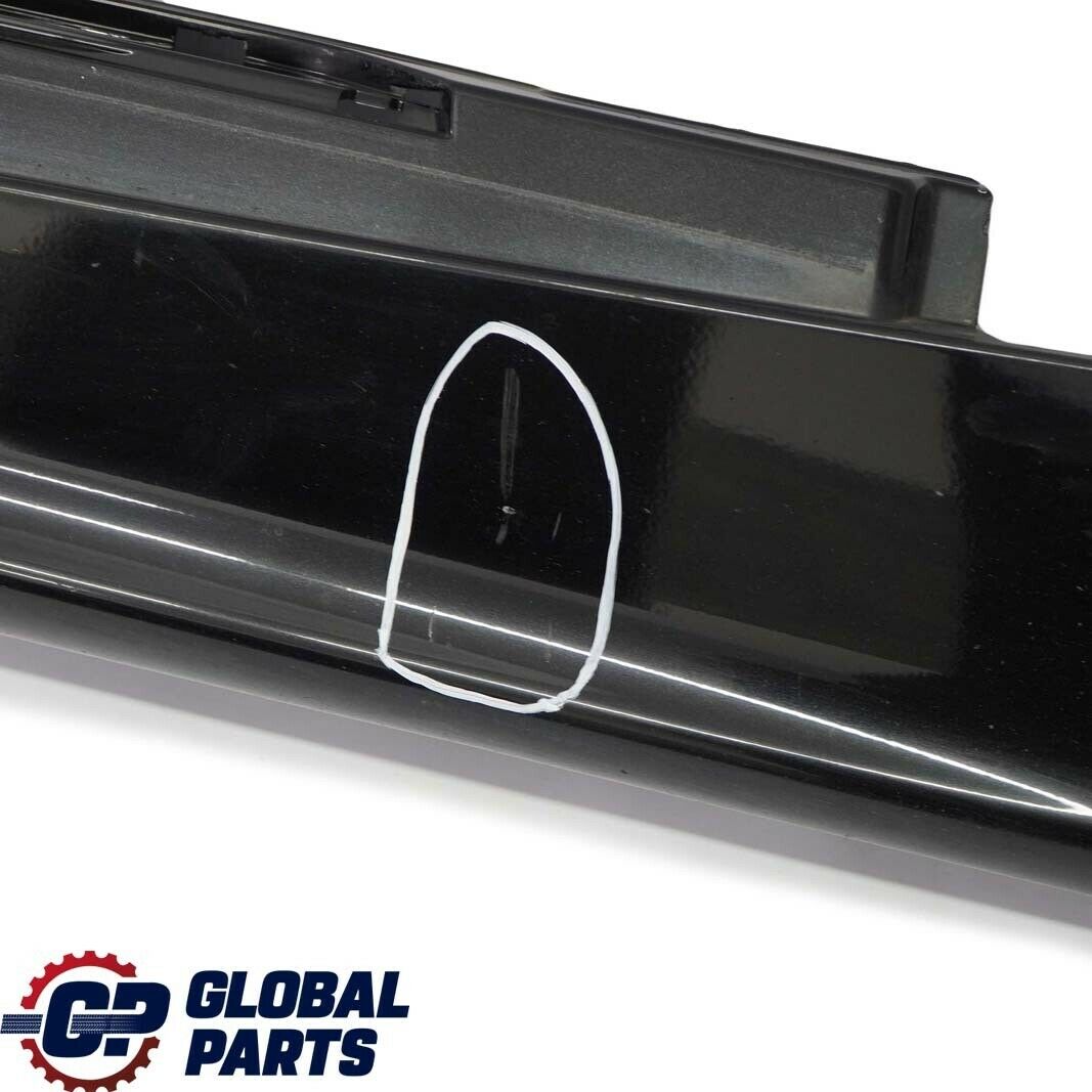 BMW 1 SERIES E87 Sill strip side skirt right O/S Black Sapphire Metallic