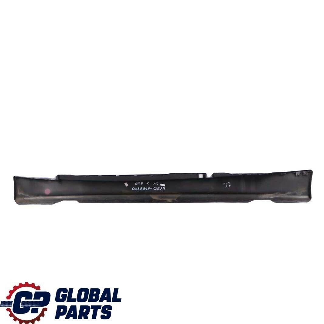 BMW 1 SERIES 10 E87 Sill strip side skirt right O/S Quarzblau Blue Metallic A18