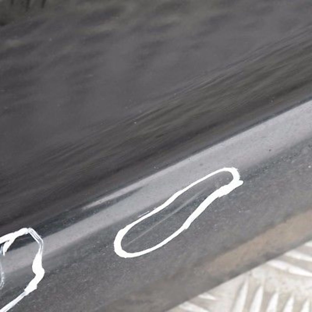 BMW 1 SERIES E87 Sill strip side skirt right O/S Black Sapphire Metallic - 475