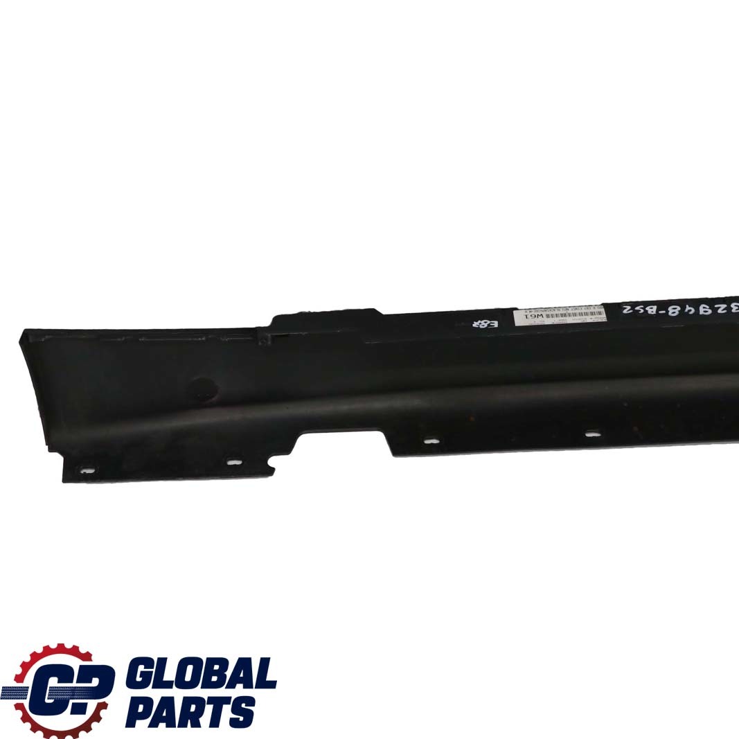 BMW 1 E87 2 Sill Strip Side Skirt Right O/S Black Sapphire Metallic - 475