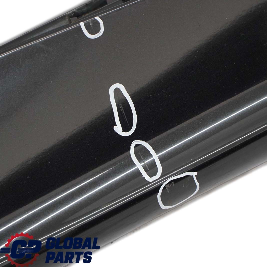 BMW 1 E87 3 Sill Strip Side Skirt Right O/S Black Sapphire Metallic - 475