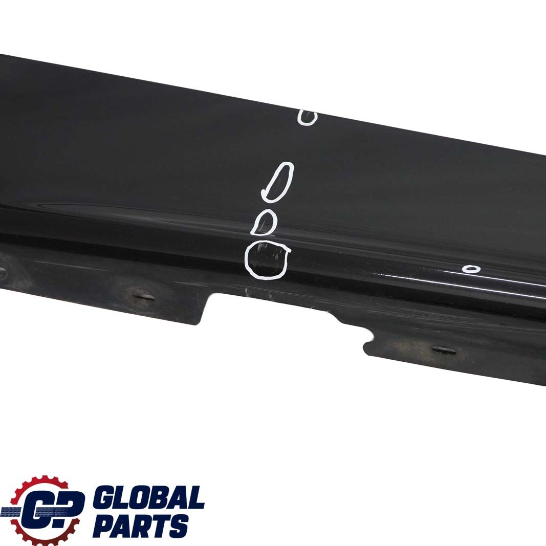 BMW 1 E87 3 Sill Strip Side Skirt Right O/S Black Sapphire Metallic - 475